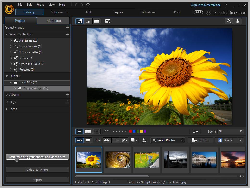 CyberLink PhotoDirector - Screenshot #3