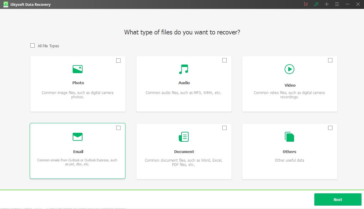 iSkysoft Data Recovery - Screenshot #5