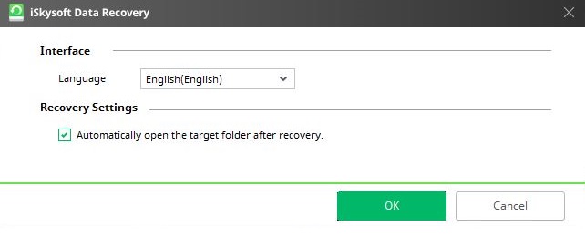 iSkysoft Data Recovery - Screenshot #3