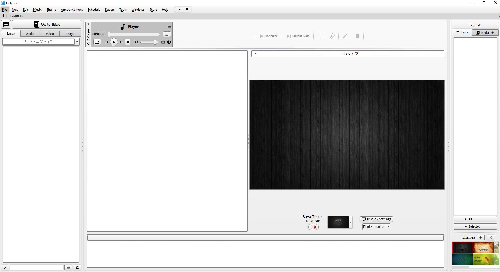Holyrics - Screenshot #1