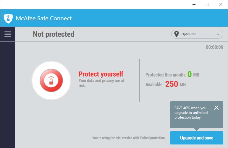 McAfee Safe Connect - Screenshot #5