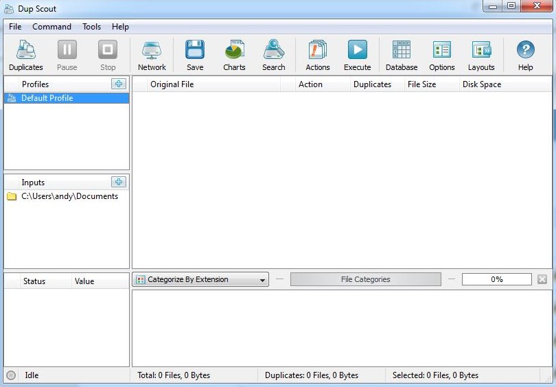 Dup Scout - Screenshot #1