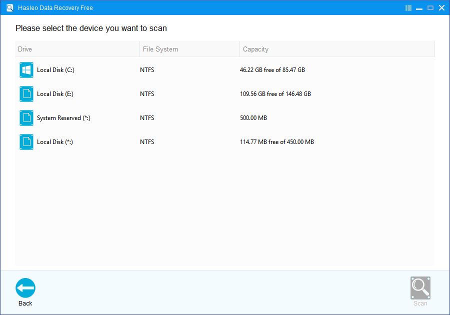 Hasleo Data Recovery - Screenshot #5