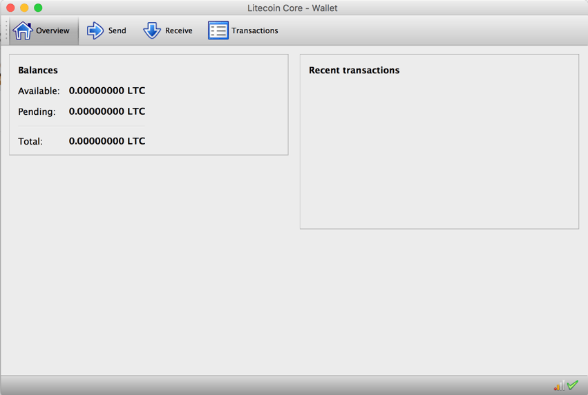 Litecoin - Screenshot #1