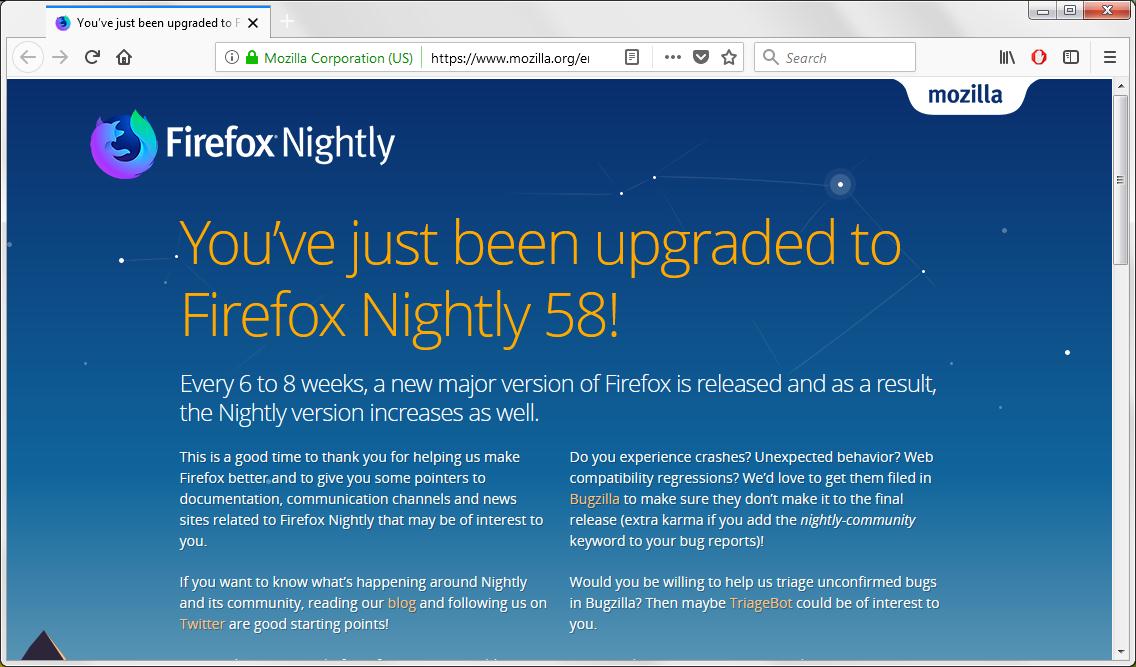 Firefox Nightly - Screenshot #3