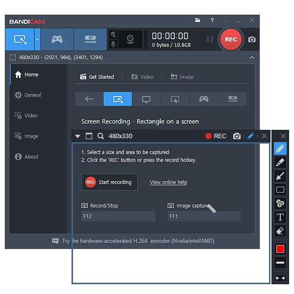 Bandicam Screen Recorder - Screenshot #3