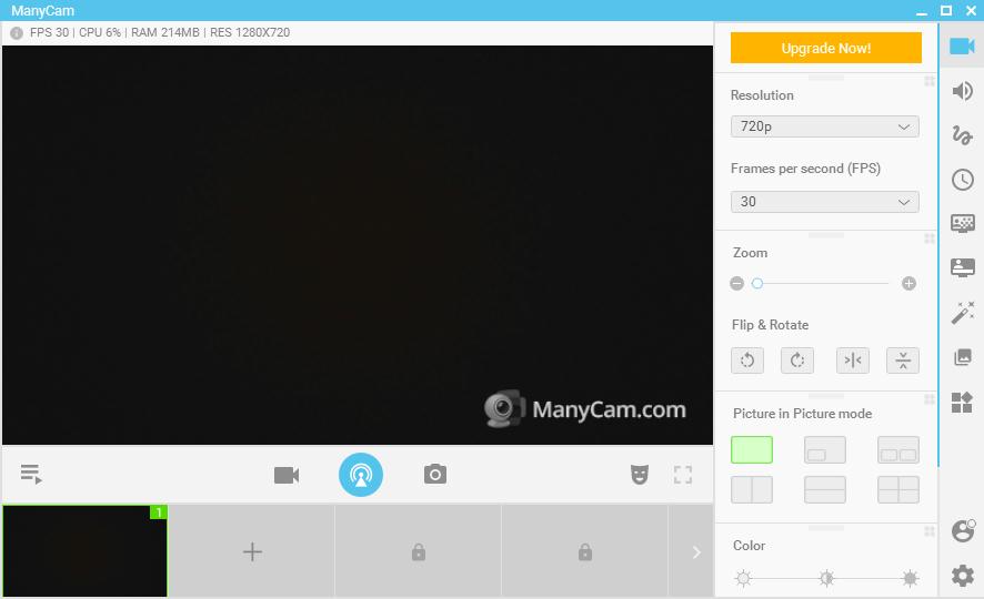 ManyCam - Screenshot #5