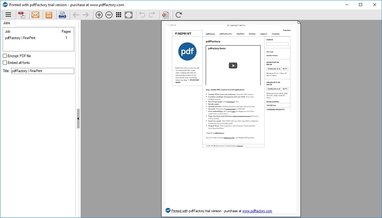 free for ios download pdfFactory Pro 8.40