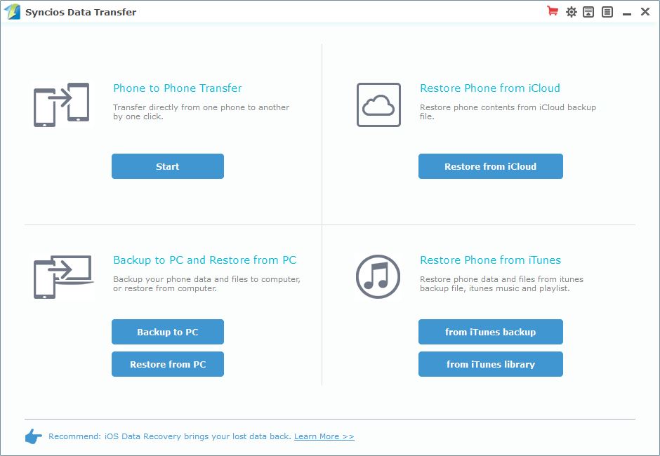 SynciOS Data Transfer - Screenshot #4