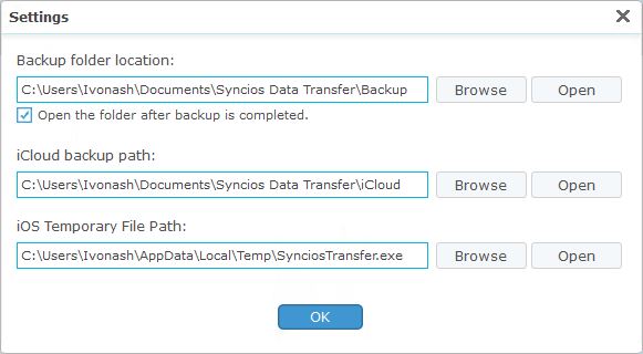 SynciOS Data Transfer - Screenshot #3