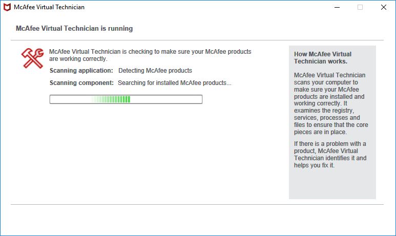 McAfee Virtual Technician - Screenshot #3