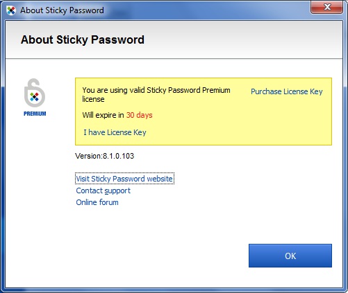 Sticky Password - Screenshot #2
