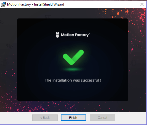 Motion Factory - Screenshot #1
