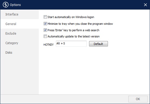 Quick Search - Screenshot #1