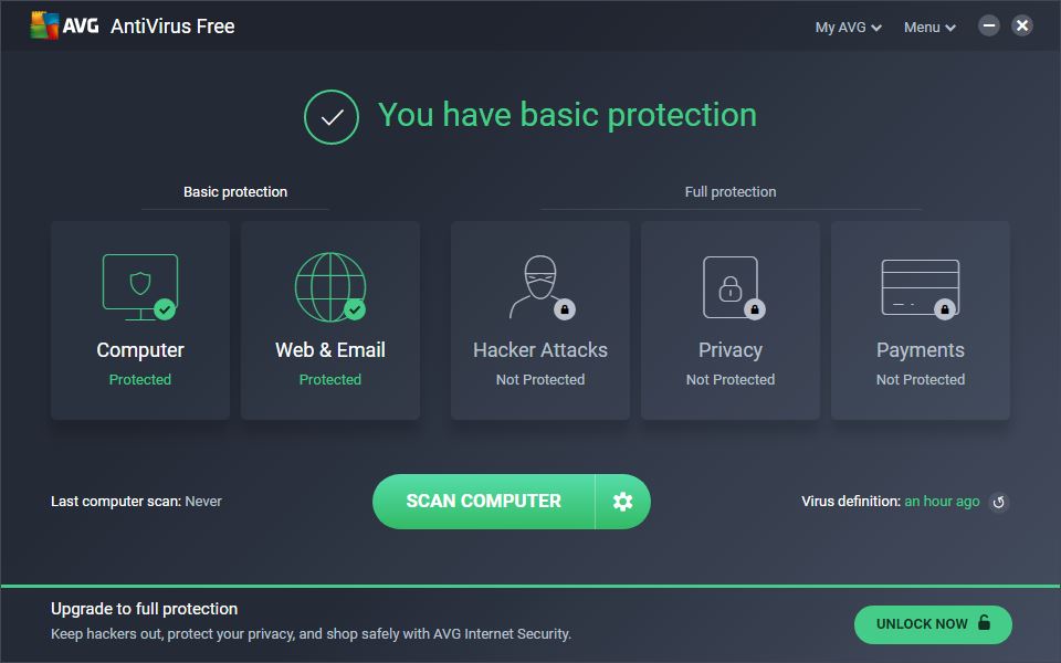 AVG AntiVirus Free - Screenshot #4