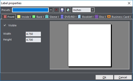 CD Label Designer - Screenshot #2