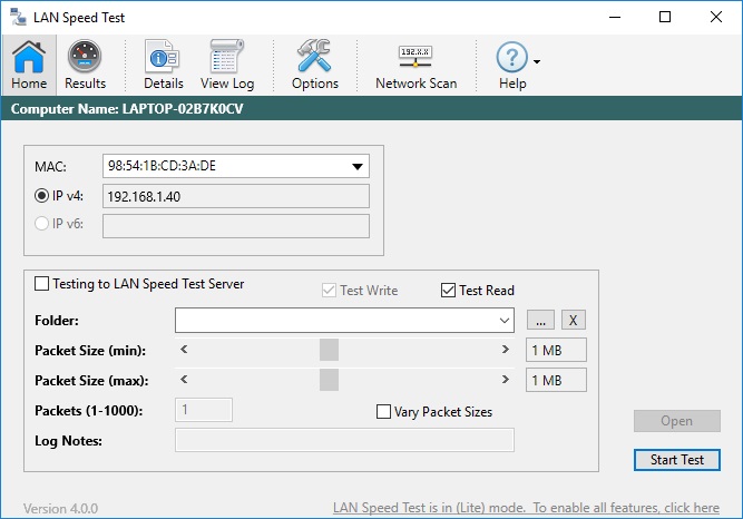 LAN Speed Test - Screenshot #7