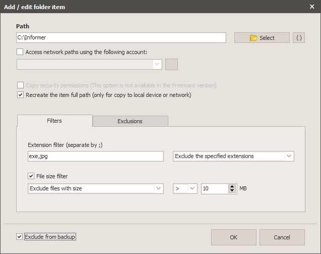 Iperius Backup - Screenshot #9