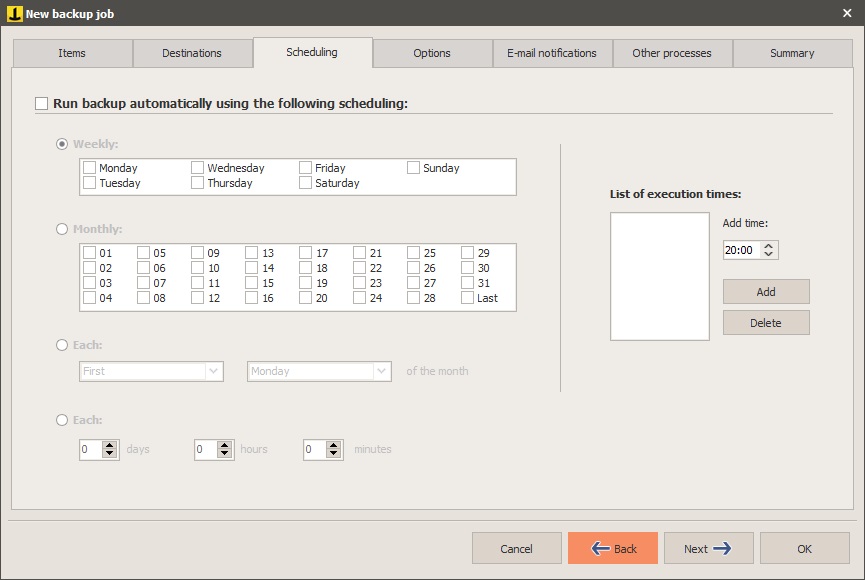 Iperius Backup - Screenshot #5
