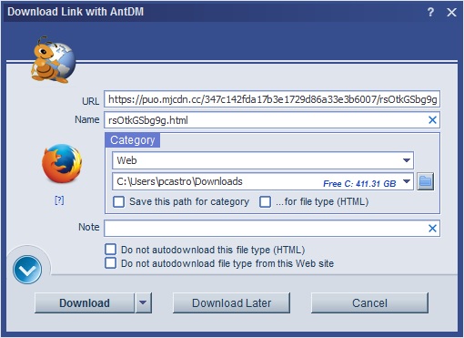 Ant Download Manager - Screenshot #11