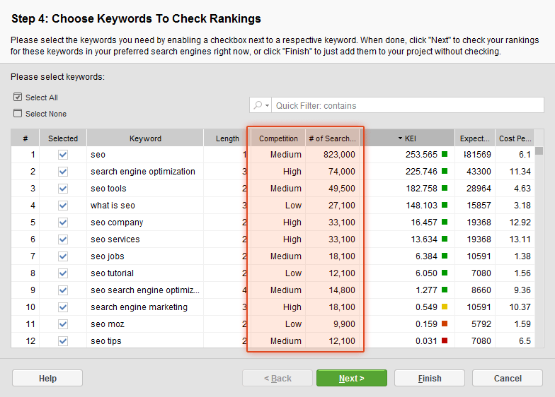 website rank tracker
