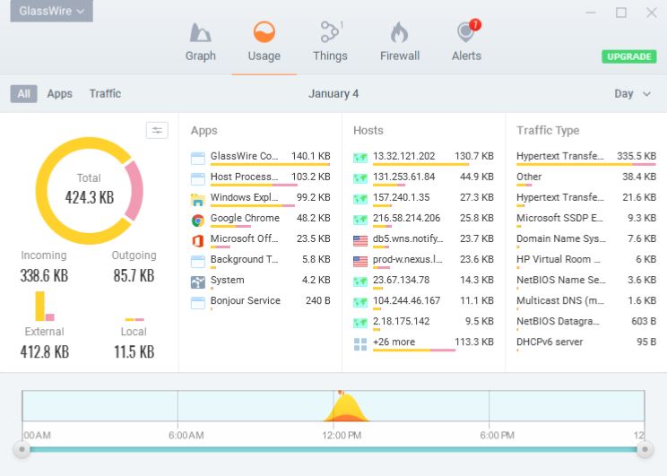 GlassWire - Screenshot #4