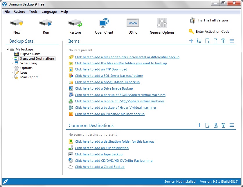 Uranium Backup - Screenshot #5