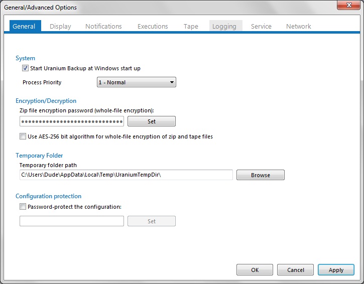 Uranium Backup - Screenshot #3