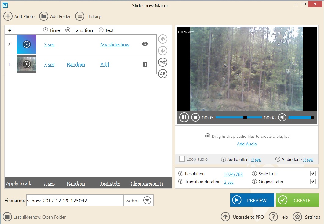 Icecream Slideshow Maker - Screenshot #4