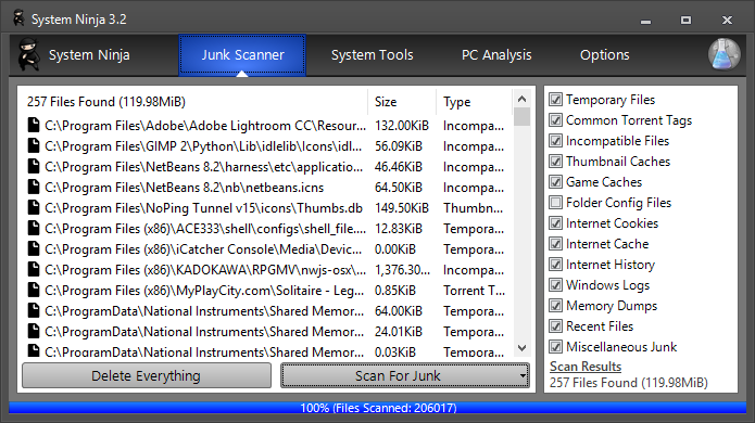 System Ninja - Screenshot #1