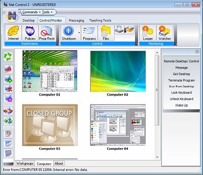 Net Control 2 download for free - SoftDeluxe