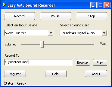 mp3 audio recorder online