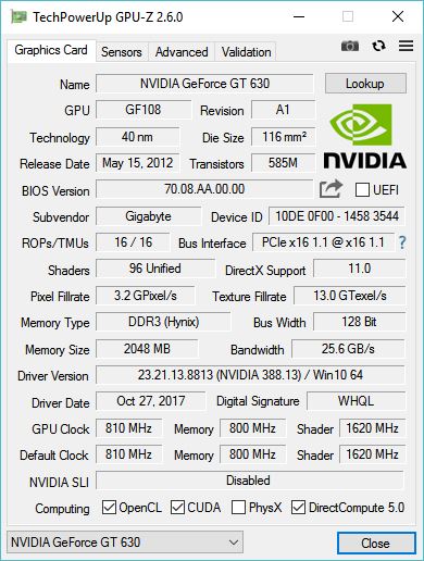 TechPowerUp GPU-Z - Screenshot #13