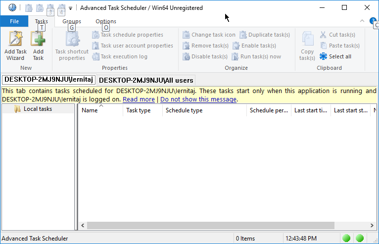 Advanced Task Scheduler - Screenshot #3