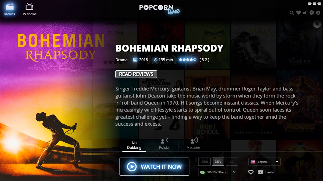 is popcorn time safe to download
