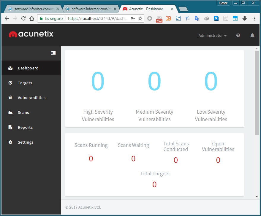 Acunetix Web Vulnerability Scanner - Screenshot #4