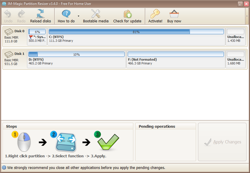 IM-Magic Partition Resizer Pro 6.8 / WinPE download the last version for mac