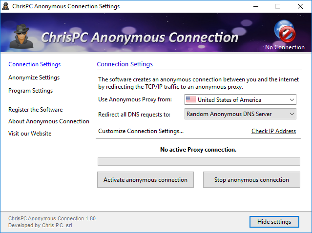 download the new ChrisPC Free VPN Connection 4.07.06