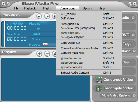 Blaze Media Pro - Screenshot #2
