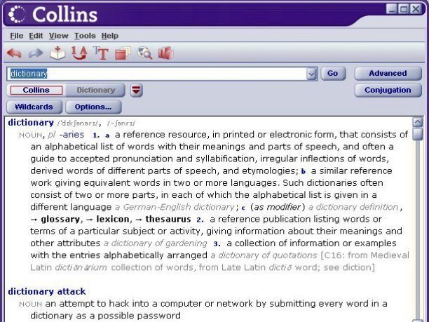 Collins English Dictionary - Screenshot #1