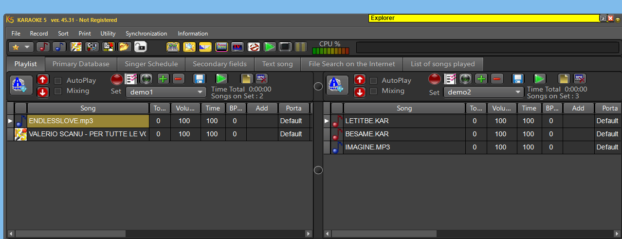 Karaoke 5 - Screenshot #3