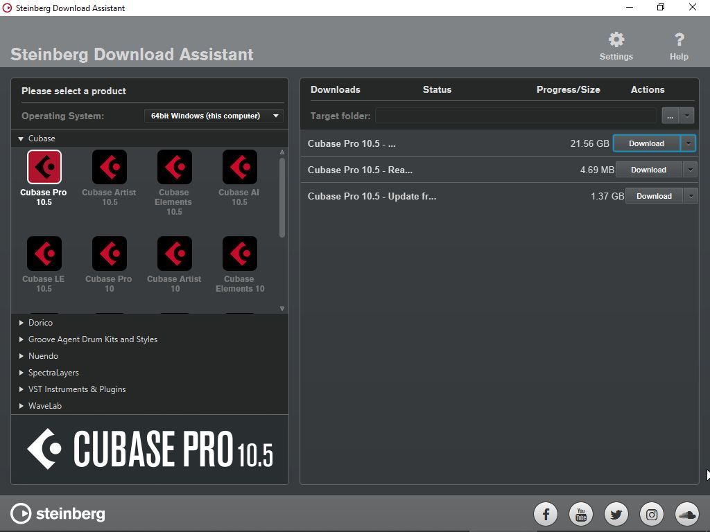 Steinberg Download Assistant - Screenshot #3