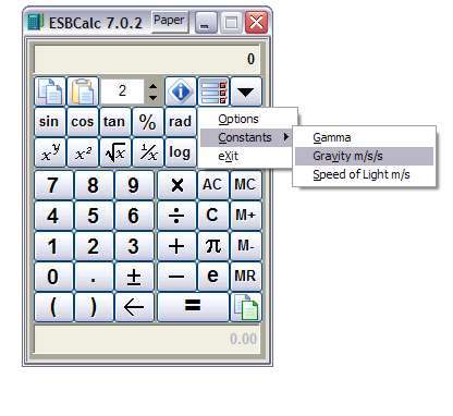 ESBCalc - Screenshot #3