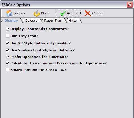 ESBCalc - Screenshot #2