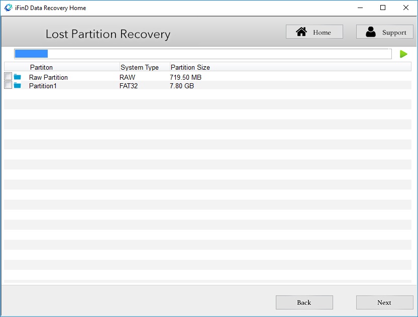 iFinD Data Recovery - Screenshot #4