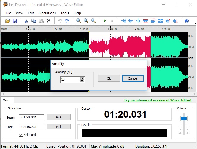 Wave Editor - Screenshot #2