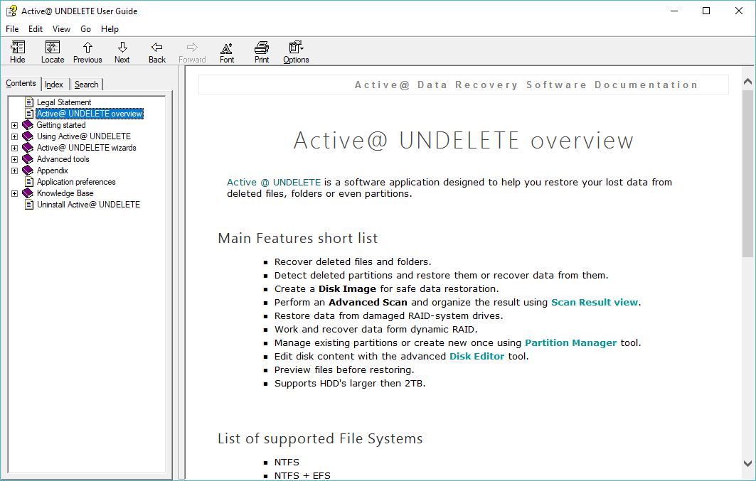 Active@ UNDELETE - Screenshot #2