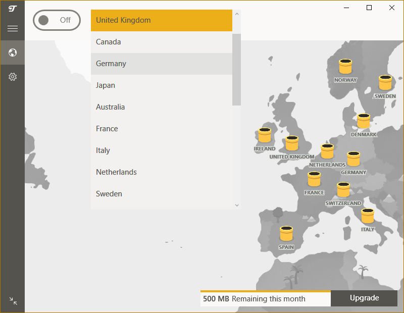 TunnelBear - Screenshot #4