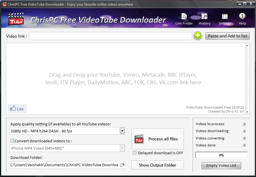 ChrisPC VideoTube Downloader Pro 14.23.1124 download the last version for iphone
