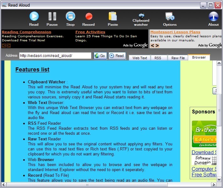 Read Aloud - Screenshot #3